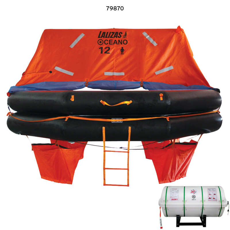 Marine Equipment Selection Items Liferaft Solas Oceano Throw Over Board